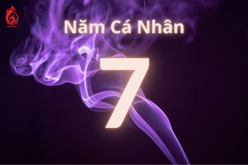Năm cá nhân số 7 đối với người mang số chủ đạo 10