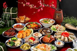 Phong tục cúng giao thừa ngoài trời