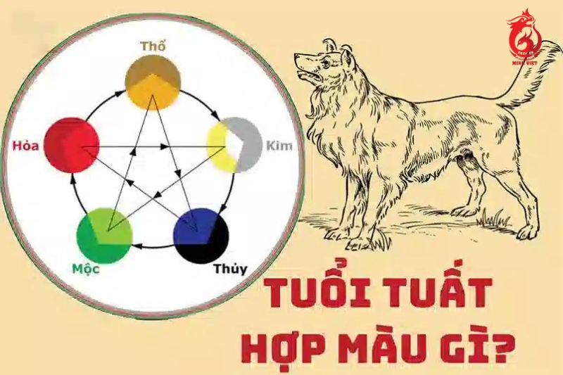 Màu hợp với tuổi Canh Tuất