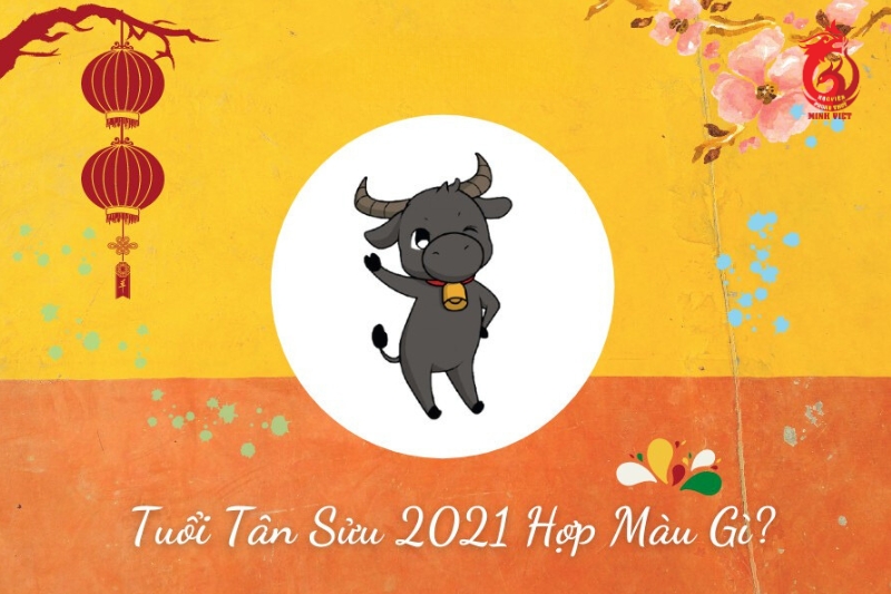 Tuổi Tân Sửu 2021 hợp, kỵ màu nào?