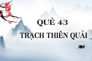Quẻ Trạch Thiên Quái là quẻ số bao nhiêu trong kinh dịch?
