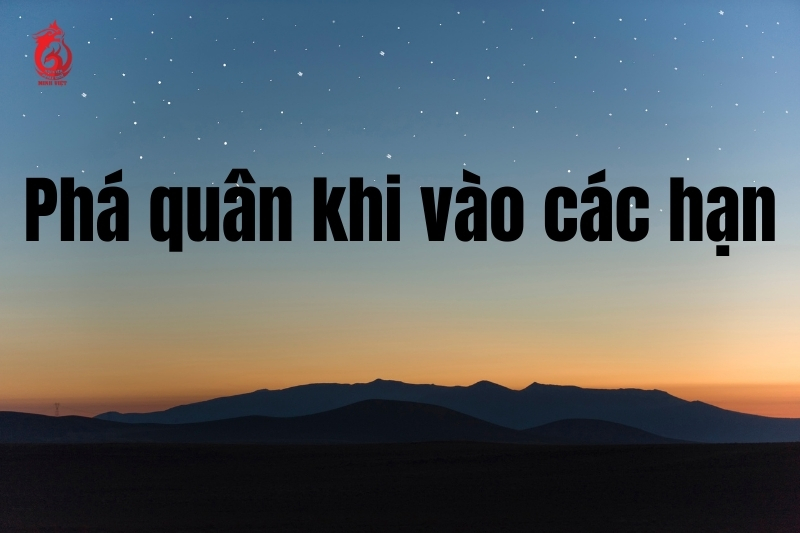 Phá Quân khi vào các hạn