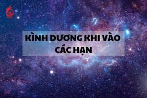 Ảnh hưởng của sao Kình Dương khi vào các hạn